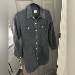 Black Levi Jean dress size medium